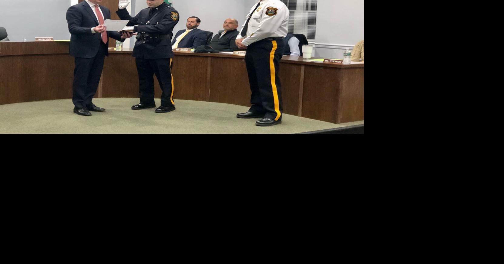 New Essex Fells police officer takes oath The Progress News