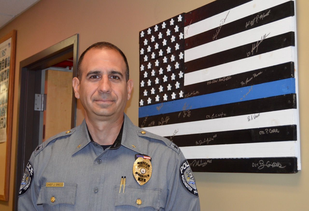 Readington Township Welcomes Native Son Police Chief | Hunterdon Review ...