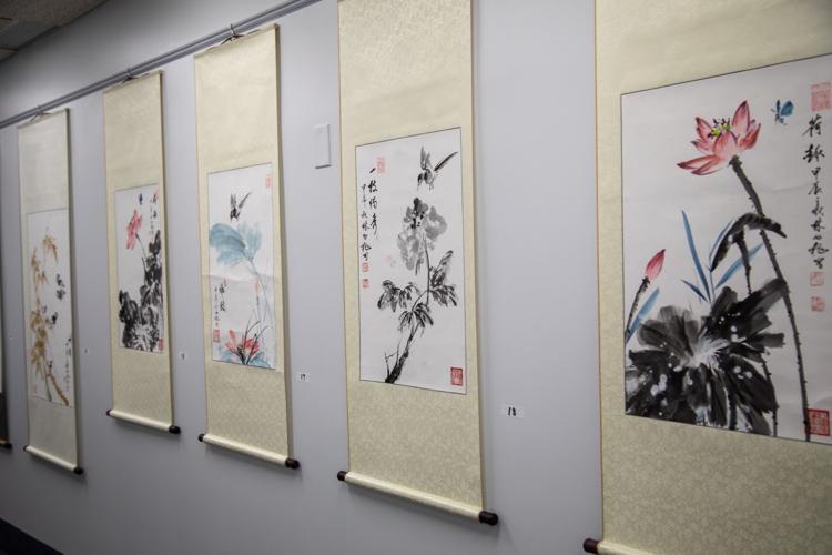 Nationally renowned Chinese artist displays work in borough hall | News ...