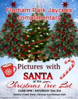 Take photos with Santa Dec. 3 in Florham Park