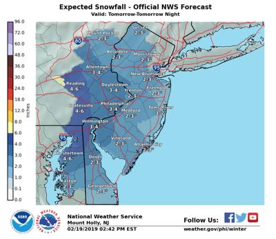 Winter Weather Advisory Calls For Snow Ice On Wednesday Most