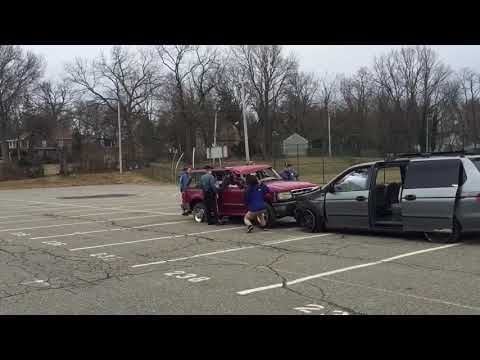 IN PICTURES: DRUNK DRIVING CRASH SIMULATION CAUTIONS MHS STUDENTS