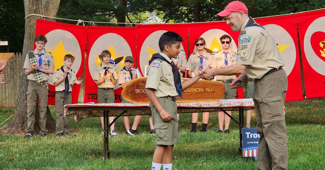 Lebanon's Boy Scout Troop 200 holds Spring Court of Honor | Hunterdon Review News - Vimarsana News