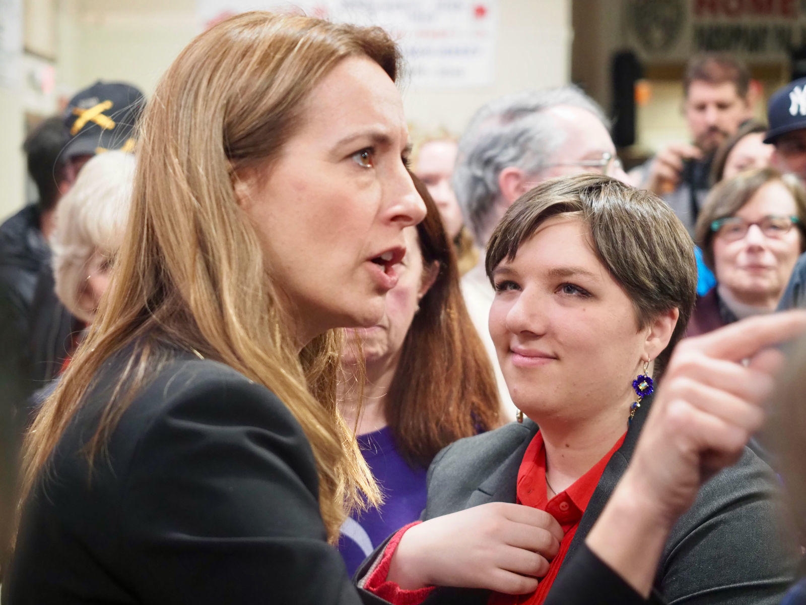 (VIDEOS) Rep. Mikie Sherrill Draws Huge Crowd At Her First Town Hall ...