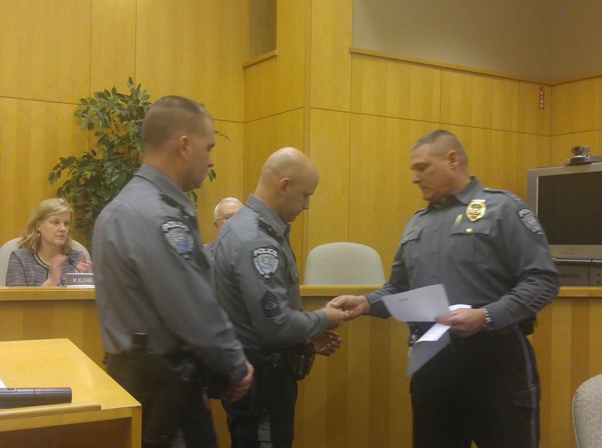 Readington Honors Police Officers For Valor, Achievement | Hunterdon ...