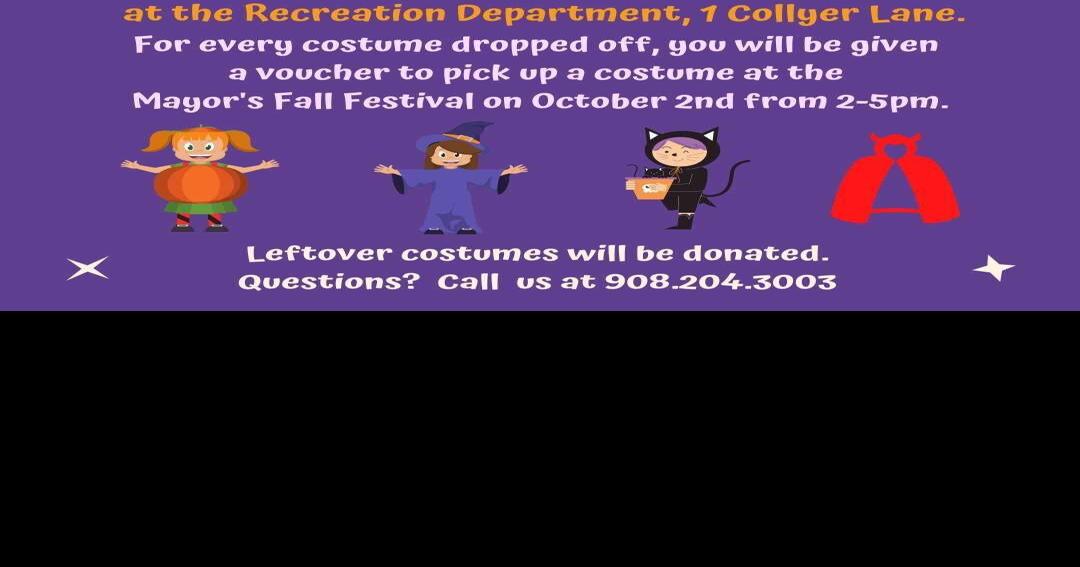 Swap Halloween costumes in Basking Ridge Bernardsville News News