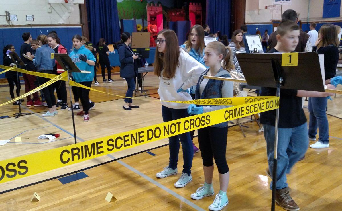 High Bridge Middle School holds crime scene investigators Hunterdon Review News