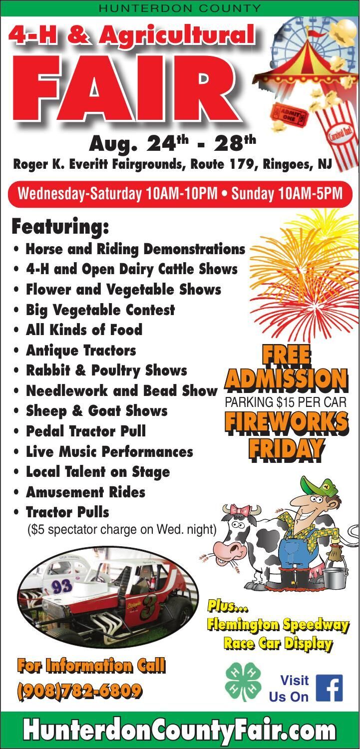 The 2022 Hunterdon County fair is right around the corner