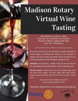 Madison Rotary Virtual Wine Tasting