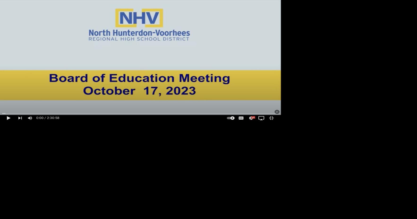 North HunterdonVoorhees school board approves outofdistrict