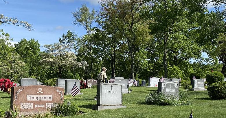 HAPPENINGS IN THE HILLS: Cemetery flag replacement honors those who served - Vimarsana News