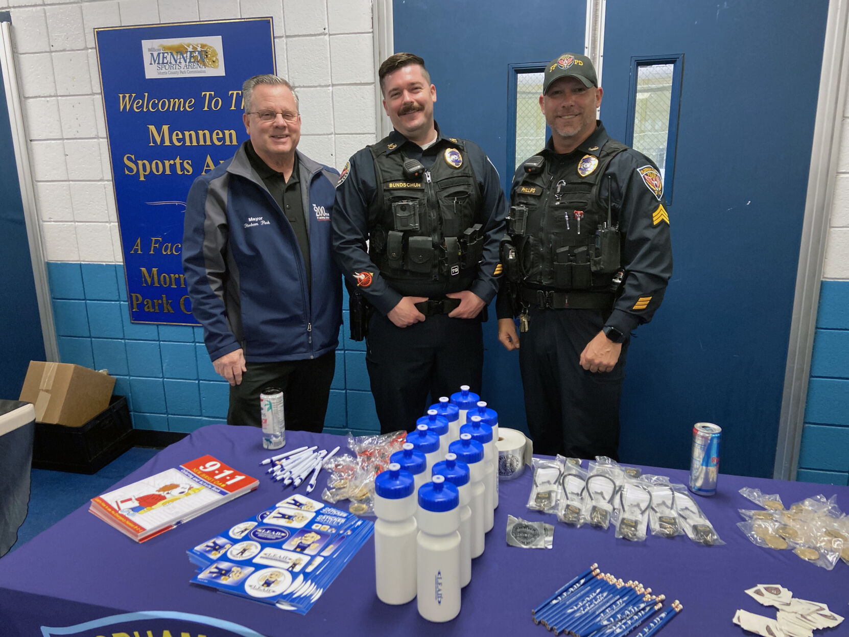 Morristown, East Hanover, Hanover police, Morris Plains officers