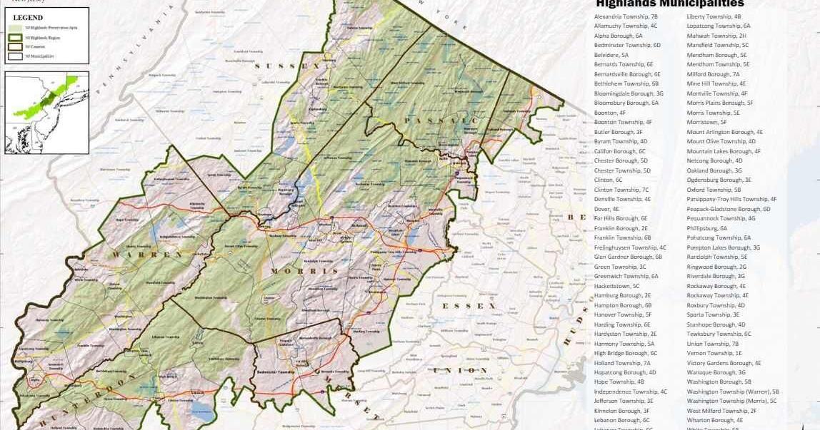 Bernardsville to seek Highlands Plan 'conformance' - Vimarsana News