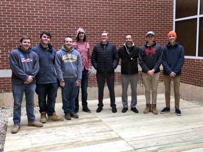 Roxbury High School Students Revamp Courtyard At Lincoln Roosevelt