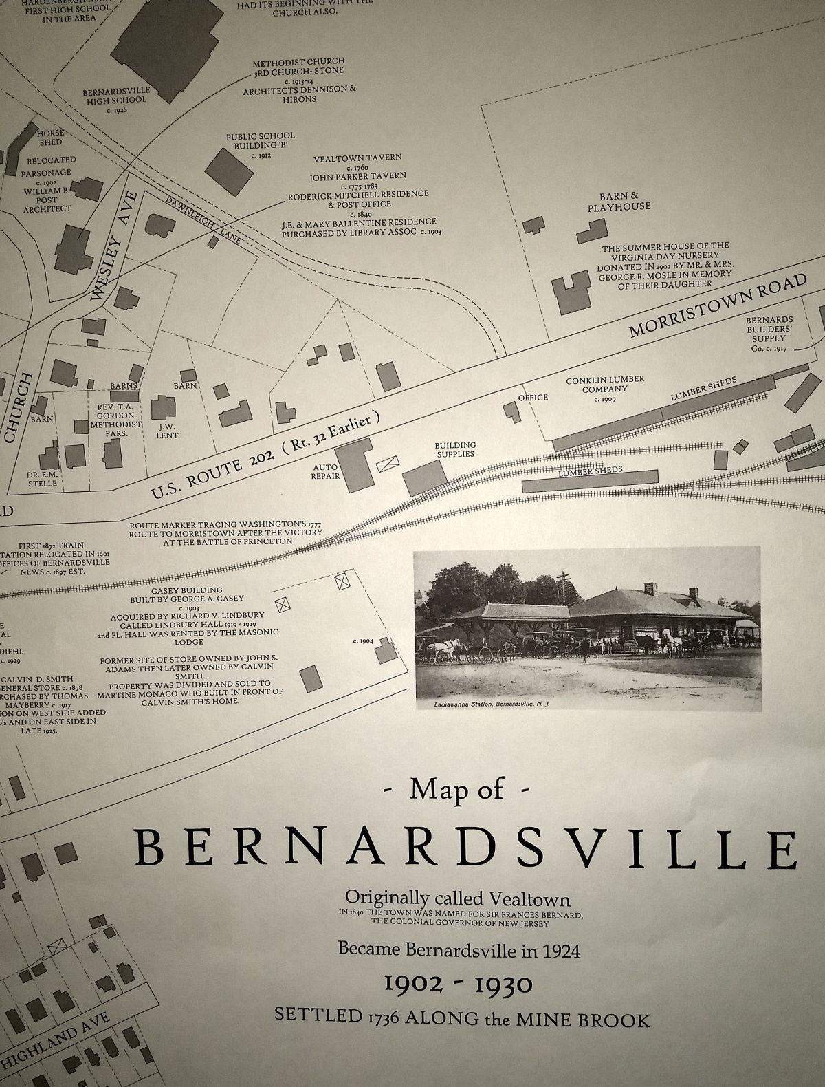 New maps depict history of Bernardsville Bernardsville News News