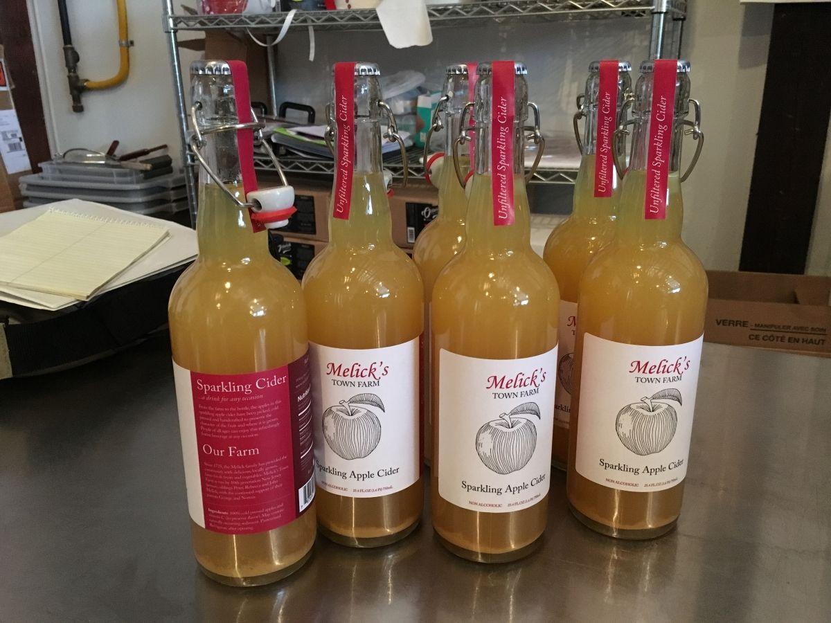 Melick's Town Farm adds hard, sparkling ciders to their apple offerings