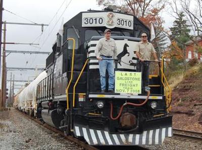 Last Freight Leaves Stirling Station Echoes Sentinel News Newjerseyhills Com