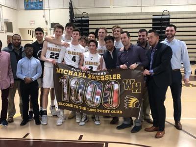 Bressler Scores 1 000th Career Point At Watchung Hills Echoes