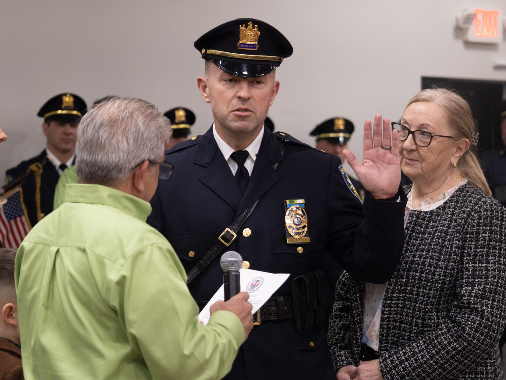 East Hanover Police officers promoted during Township Council
