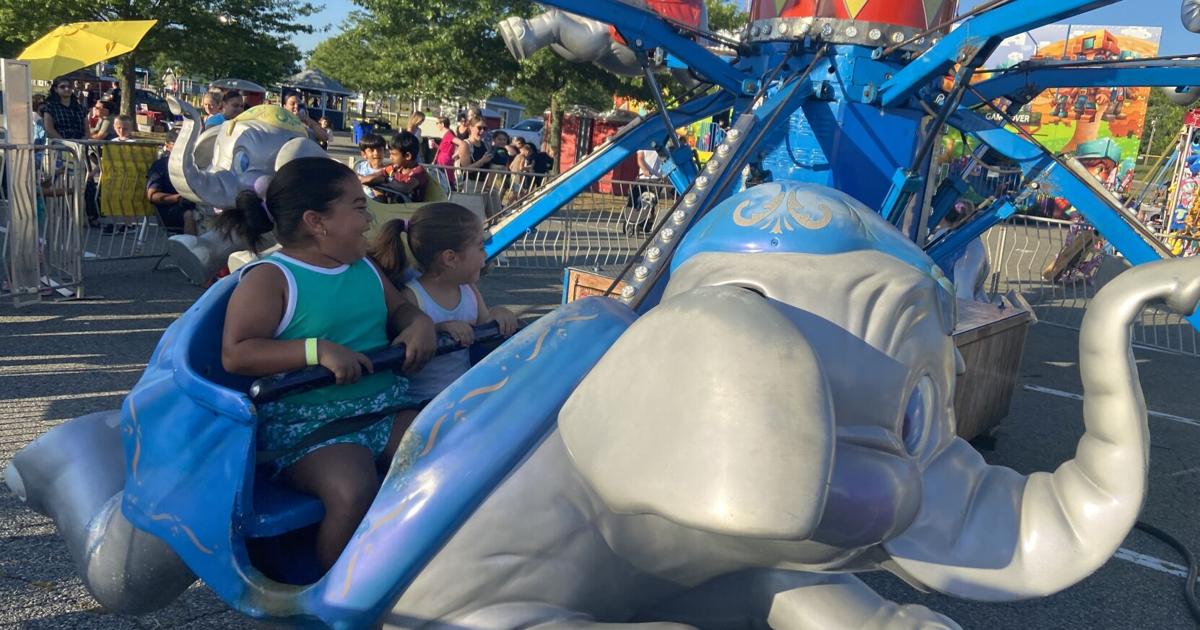 Turkey Riding A Ride Carnival Mount Olive Carnival offers rides, food, games at Turkey Brook Park ...