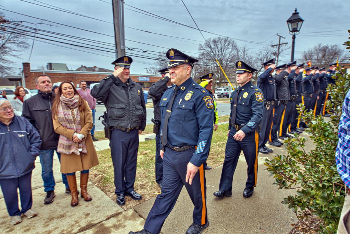 Retiring Morris Plains police chief given rousing sendoff Morris NewsBee News