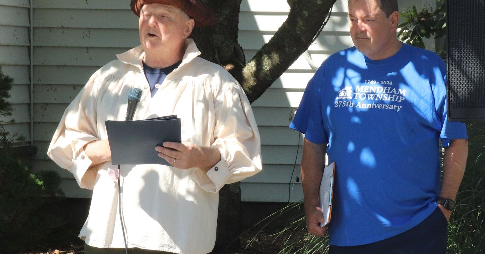HAPPENINGS IN THE HILLS: Mendham Twp. celebrates its 275th - Vimarsana News