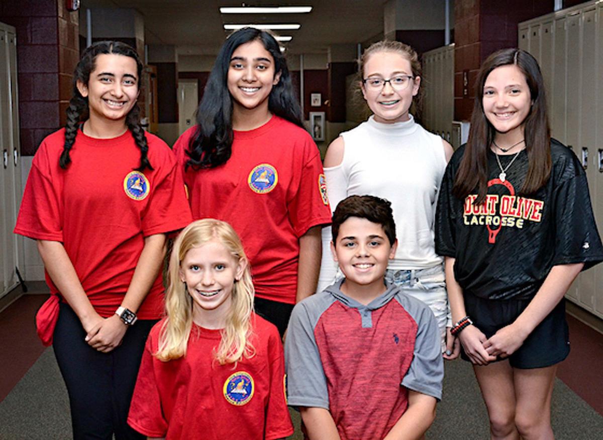 Mount Olive Middle School students score big in firefighting, safety