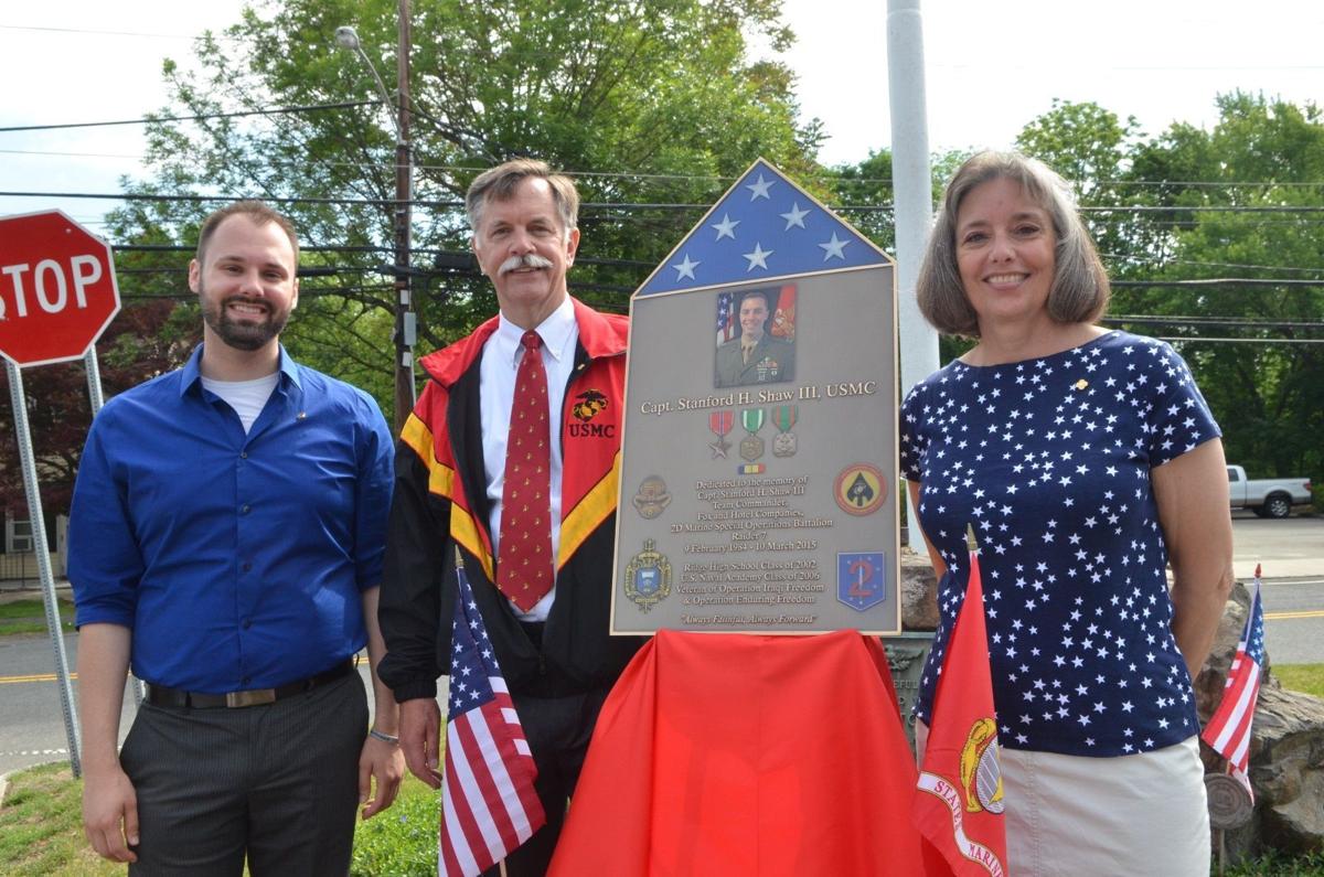 Native Son Remembered During Liberty Corner Memorial Day Service Stanford Shaw Iii Was Presented To The Family Of Ridge High School Graduate During Memorial Day Services Monday In Liberty Corner
