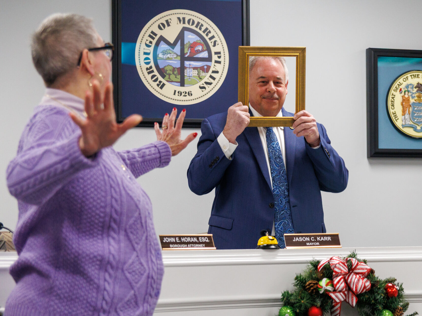 Verga, Ivey sworn in to new terms on Morris Plains Borough Council Verga, Ivey sworn in to new terms on Morris Plains Borough Council