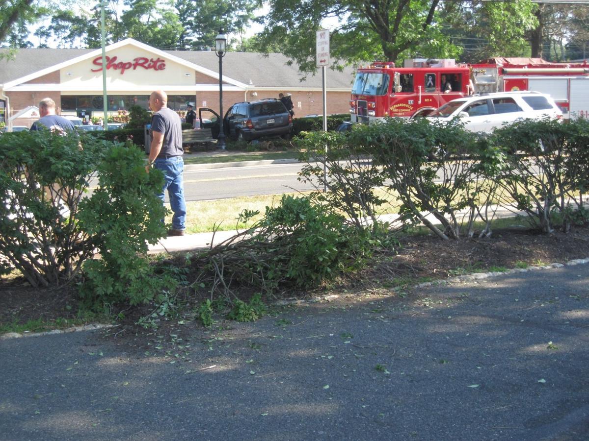 Bizarre car crash in