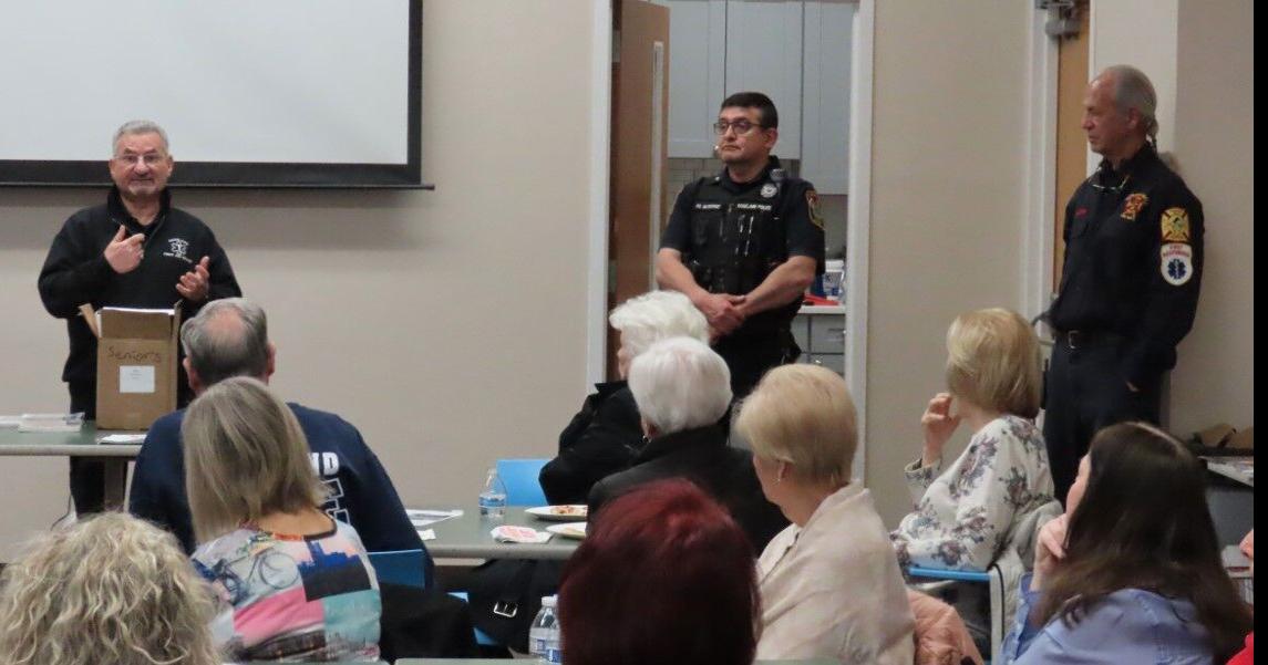 Roseland senior citizens learn safety tips and tricks from first