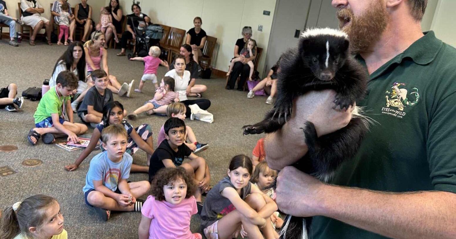 Kids learn about wild animals at Bernardsville Library - Vimarsana News