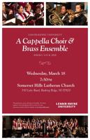 Free A Cappella Choir Concert at Somerset Hills Lutheran Church