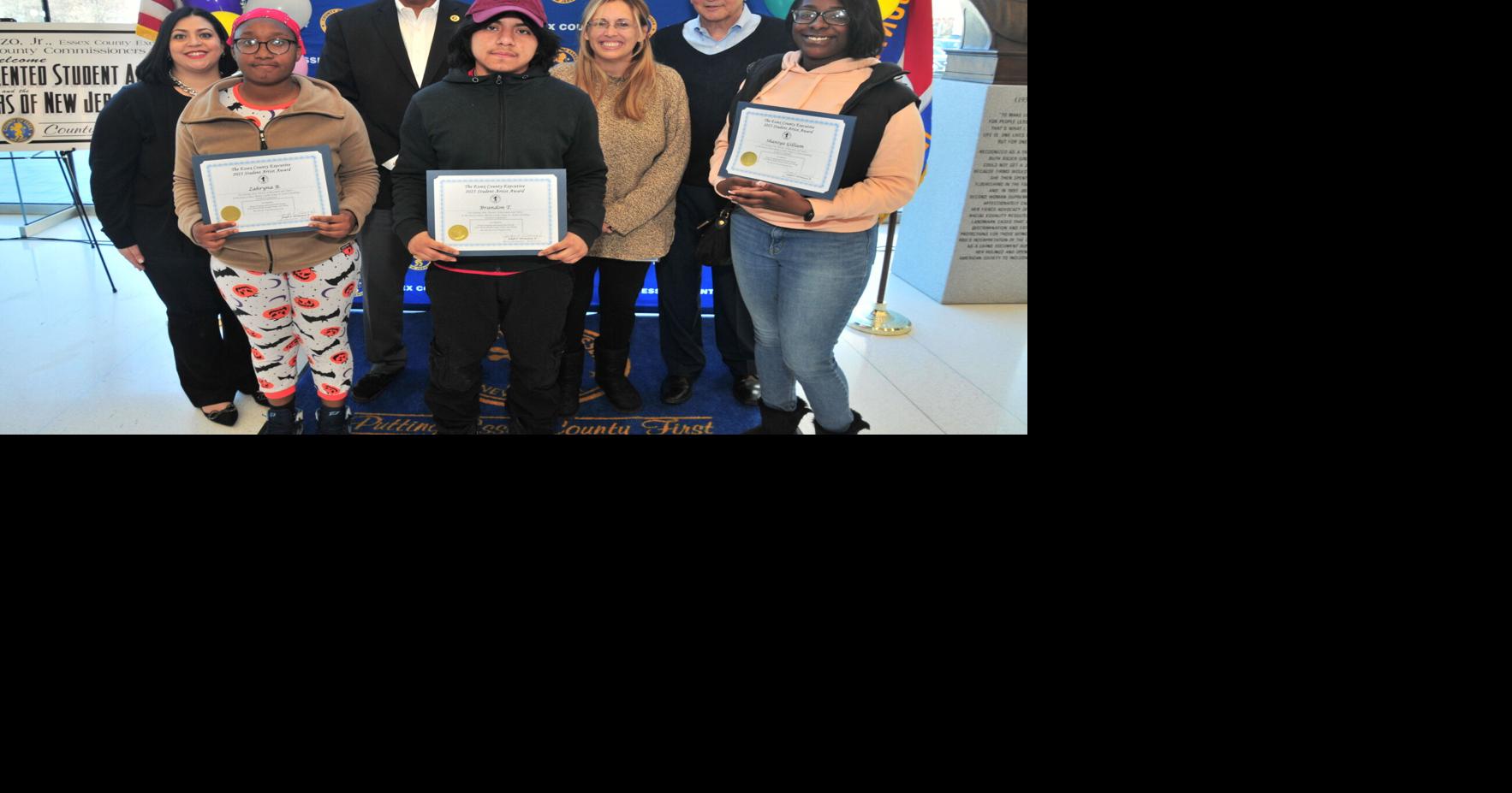 Student artwork on display at Essex County Martin Luther King, Jr