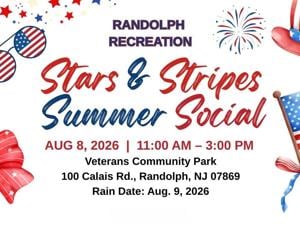 'Stars & Stripes Social' returns to Randolph on Saturday, Aug. 8 news image