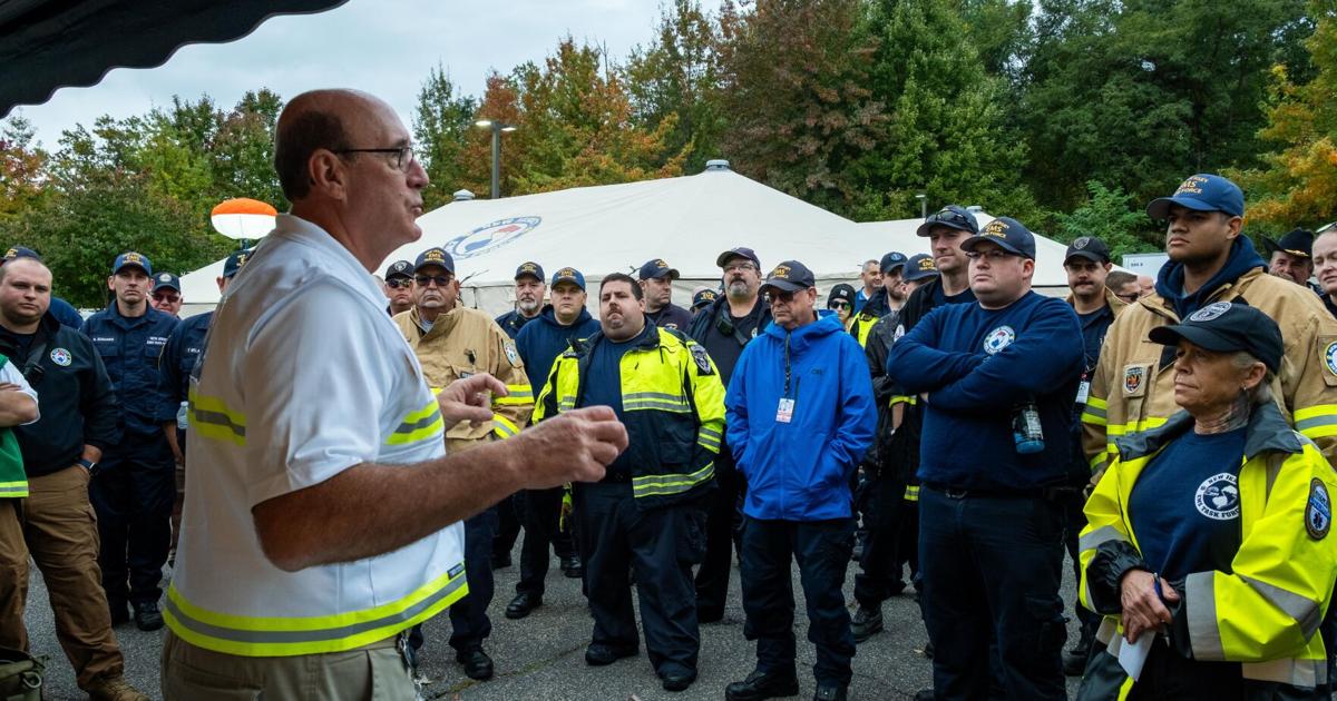 Emergency Task Hunterdon Medical Center, NJ EMS Task Force stage 3-day full scale ...