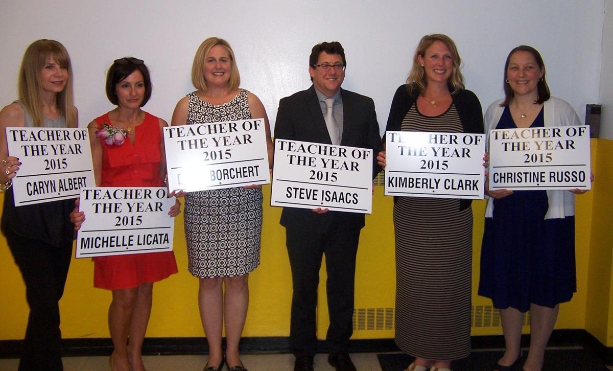 Assistant Prinl Top Teachers Chosen In Bernards Township They Are From Left Caryn Albert Of Liberty Corner School Mice Licata Cedar Hill