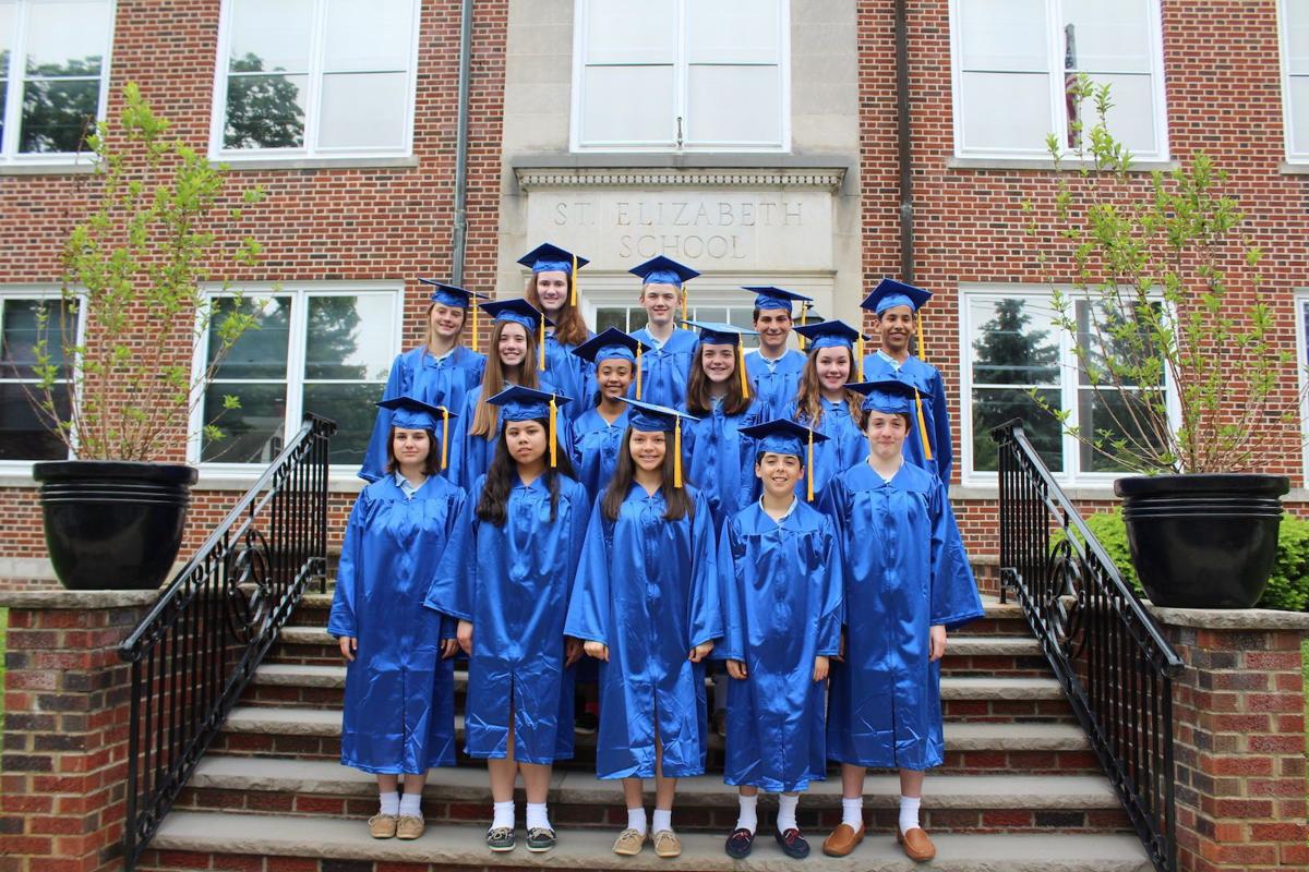 Graduates of the School of St. Elizabeth in Bernardsville receive
