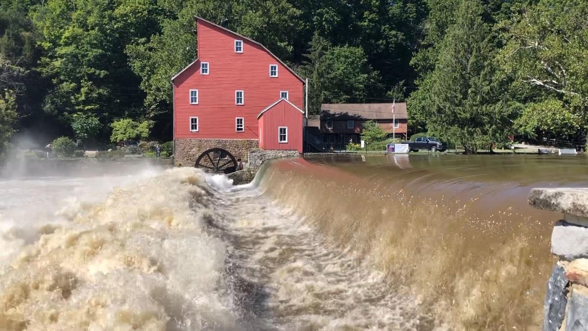 (VIDEO) Clinton mayor responds to Tropical Storm Ida flooding