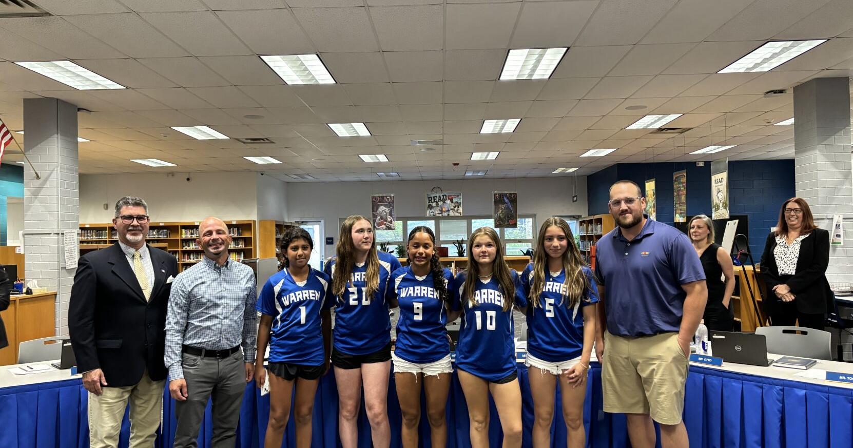 Warren Middle School softball team wins championship for second consecutive year - Vimarsana News