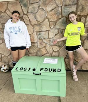 Thanks to Girls Scouts, there's a new Lost and Found Box at Bernards' Mountain Park news image