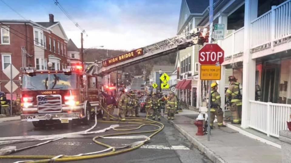 High Bridge Fire quickly extinguishes Main Street residential fire Hunterdon Review News