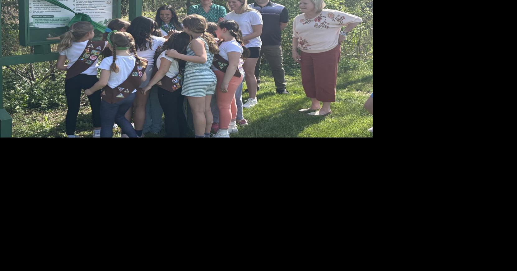 Girl Scouts create orienteering course at Kantor Park