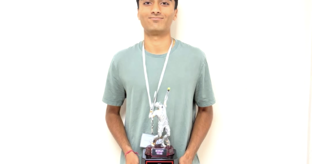 West Essex's Vyas among top high school tennis players nationwide