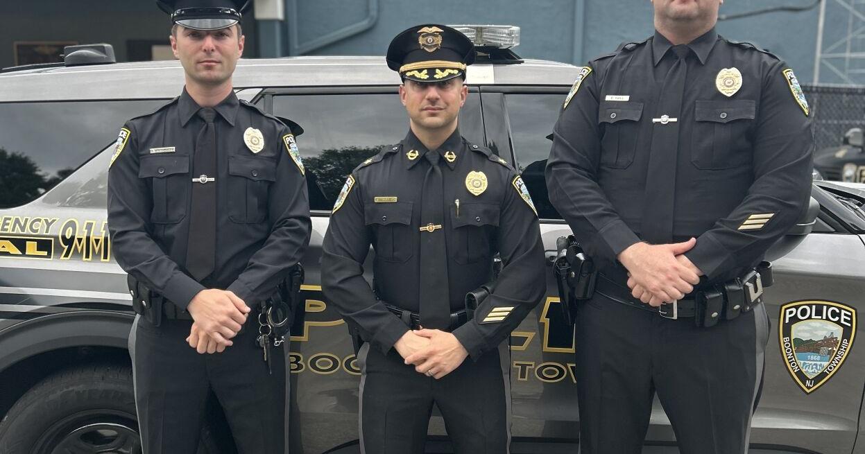 Two Boonton Township police officers honored for life-saving awards - Vimarsana News