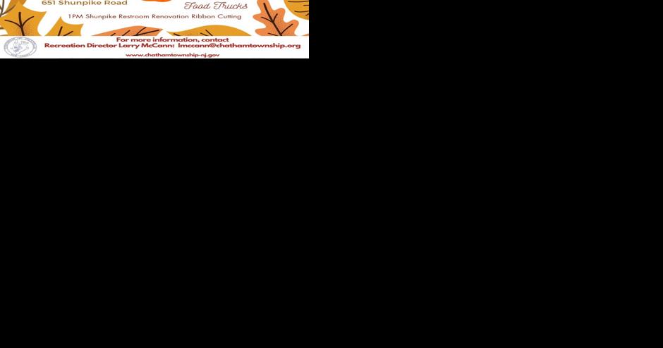 Celebrate the fall at Chatham Township Fall Fun Day Saturday - Vimarsana News