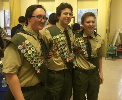 Boy Scouts earn Eagle award 