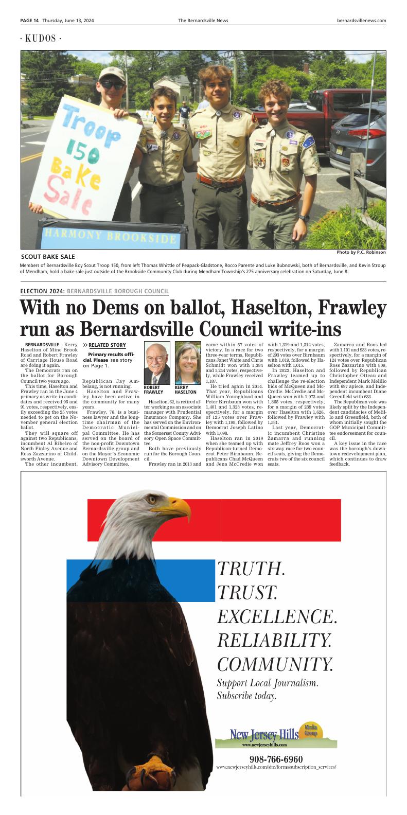 Page A14 | Bernardsville News | newjerseyhills.com