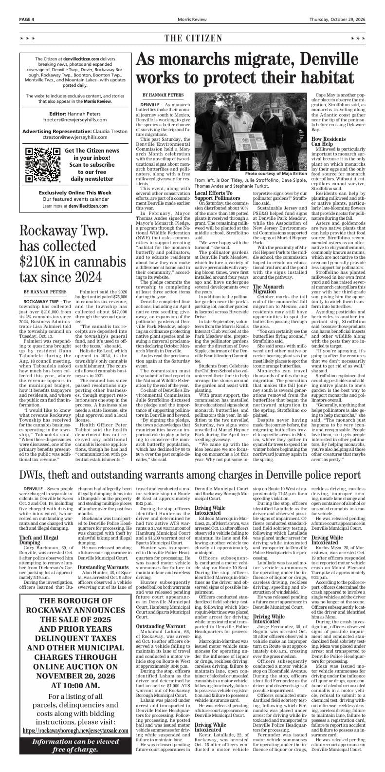 Button Being Clicked Page A4 | The Citizen e-Edition | newjerseyhills.com