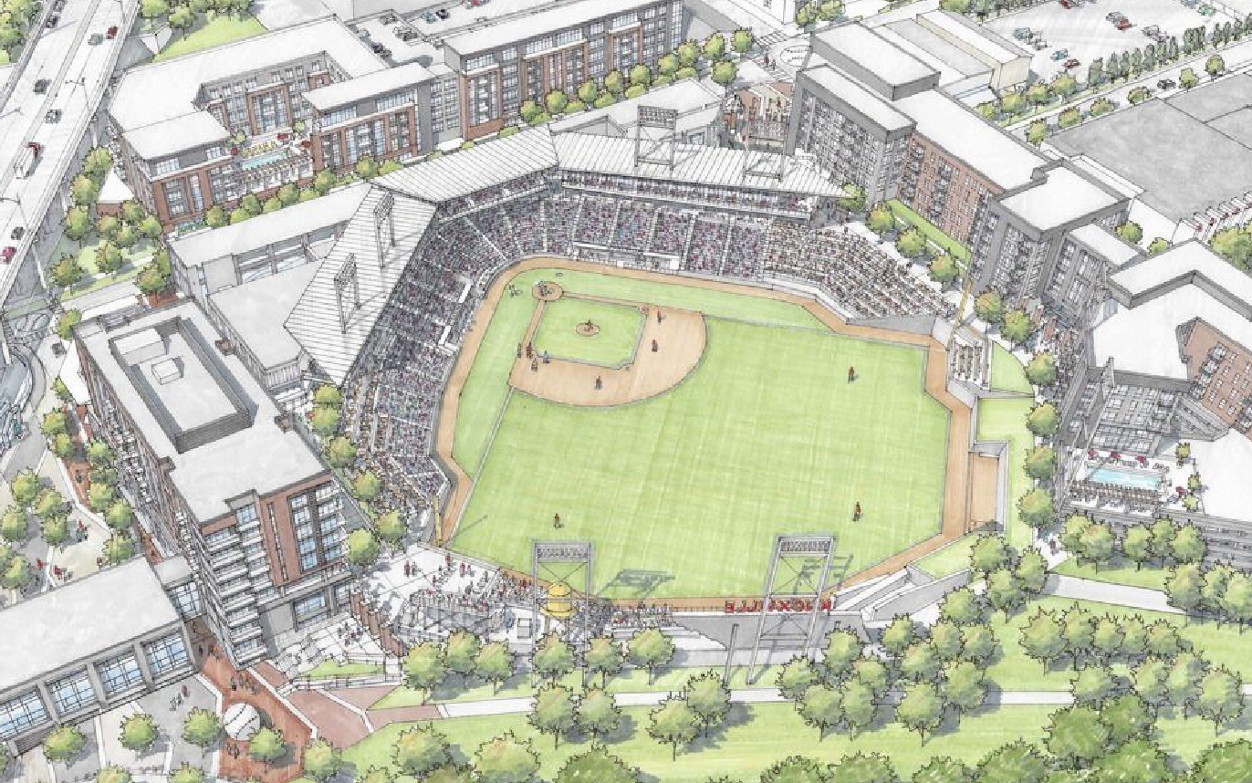 Triple play: New Knoxville baseball stadium could include retail
